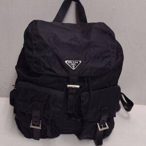 Prada Black Women's Nylon Backpack